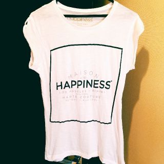 ハピネス(Happiness)の夏物クリアランス！Happiness ロゴTシャツ(Tシャツ(半袖/袖なし))