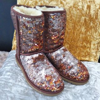 アグ(UGG)のUGG　アグ　スパンコールブーツ★美品　23.0(ブーツ)