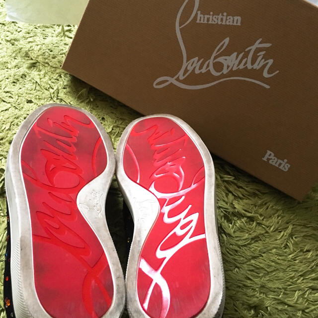 Christian Louboutin(クリスチャンルブタン)の美品！ルブタン♡ビジュースリッポン レディースの靴/シューズ(スリッポン/モカシン)の商品写真