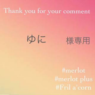 メルロー(merlot)のゆに様 ＊2点(ニット/セーター)