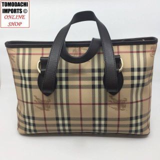 バーバリー(BURBERRY)のBURBERRY Haymarket Check レディース トート バッグ 鞄(トートバッグ)