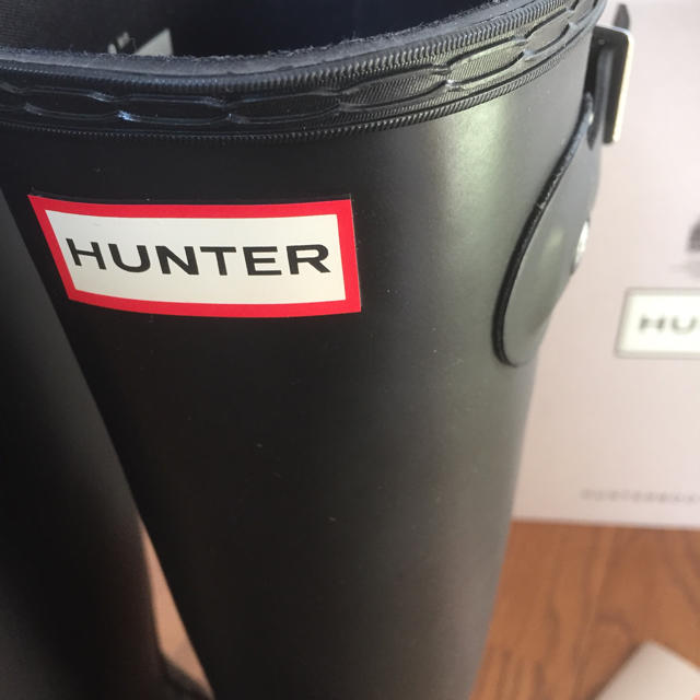 HUNTER(ハンター)の専用です。ハンター 新品、未使用 オリジナルトールレインブーツUK6.0 25㎝ レディースの靴/シューズ(レインブーツ/長靴)の商品写真