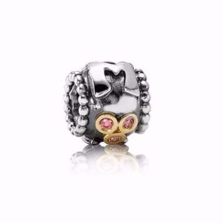 PANDORA Mom silver & 14Kゴールド  チャーム(チャーム)