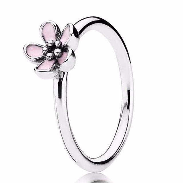 Pandora Pink Flower Ring レディース リング