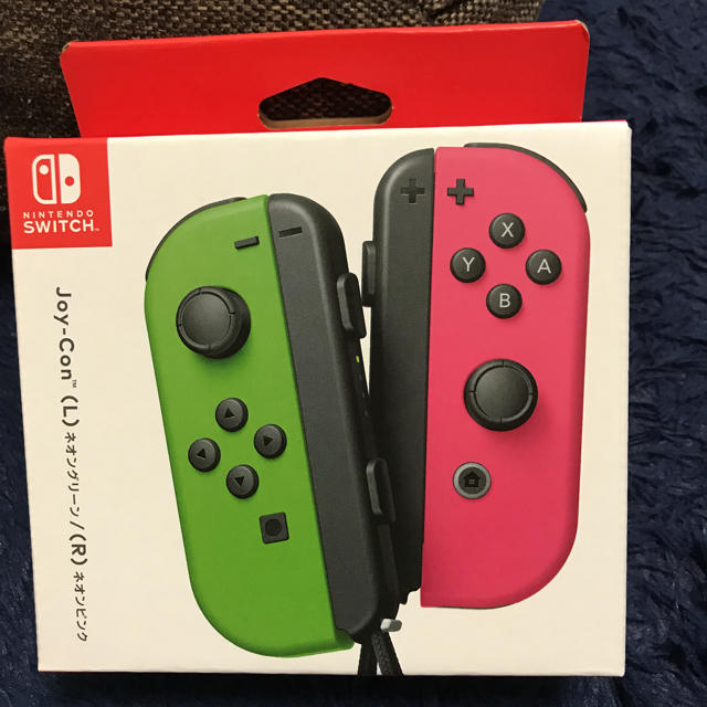 Nintendo Switch - Joy-Con ネオングリーン/ネオンピンク