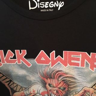 サンローラン(Saint Laurent)の値下げ Disegny ロックTシャツ リックオウエンス 美品 XL(その他)