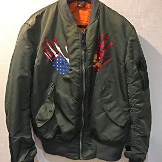 緊急値下げ Worlds End (ワールズエンド) MA-1 medium