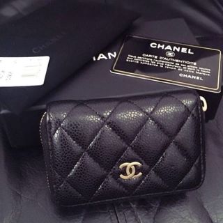 シャネル(CHANEL)の最安値 CHANEL キルティングラムレザー コインケース 財布 小銭入れ(財布)