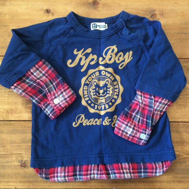 KP(ニットプランナー)のKP Boy ロンT サイズ90 キッズ/ベビー/マタニティのキッズ服男の子用(90cm~)(Tシャツ/カットソー)の商品写真