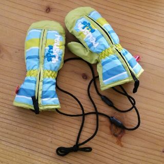 ロイシュ(reusch)の1～2才 reusch ロイシュ キッズ ミトングローブ 手袋 美品 (手袋)