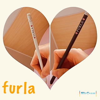 フルラ(Furla)のフルラ☺︎消しゴム付き鉛筆6本入り ペンシルセット(鉛筆)