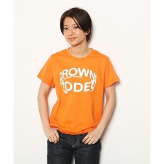 ロデオクラウンズ(RODEO CROWNS)の値下げ☆ロデオクラウンズ♡CYLINDER LOGO Tシャツ新品未使用タグつき(Tシャツ(半袖/袖なし))