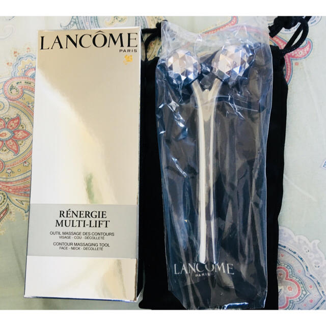 LANCOME(ランコム)の【新品・未開封】LANCOMEフェイスマッサージツール コスメ/美容のスキンケア/基礎化粧品(フェイスローラー/小物)の商品写真