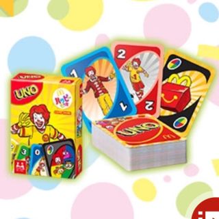 マクドナルド(マクドナルド)の値下げ！レア✨ハッピーセット🍟UNO新品未使用🌈💜(トランプ/UNO)