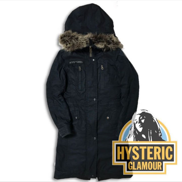 HYSTERIC GLAMOUR(ヒステリックグラマー)のHYSTERIC GLAMOUR ヒステリックグラマー モッズコート レア 希少 レディースのジャケット/アウター(モッズコート)の商品写真