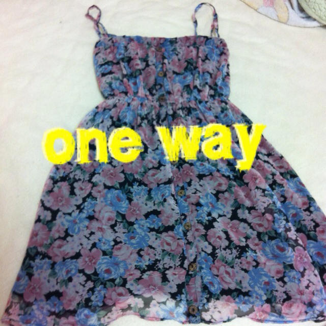 one*way(ワンウェイ)のone way＊ワンピ レディースのワンピース(ミニワンピース)の商品写真