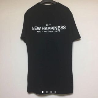 シュプリーム(Supreme)の三代目登坂広臣着用 ALYX new happiness tシャツ(Tシャツ/カットソー(半袖/袖なし))