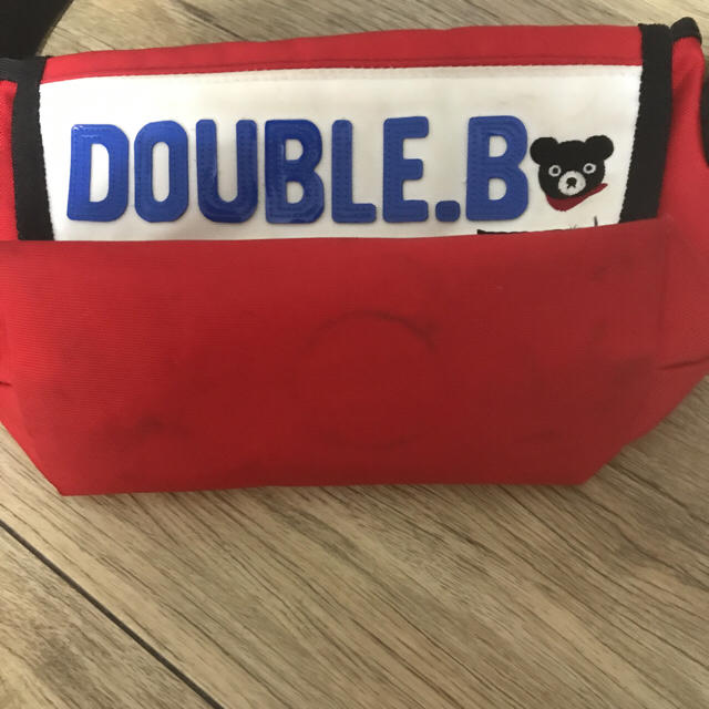 DOUBLE.B(ダブルビー)のショルダーバッグʕ•ᴥ•ʔ キッズ/ベビー/マタニティのこども用バッグ(ポシェット)の商品写真