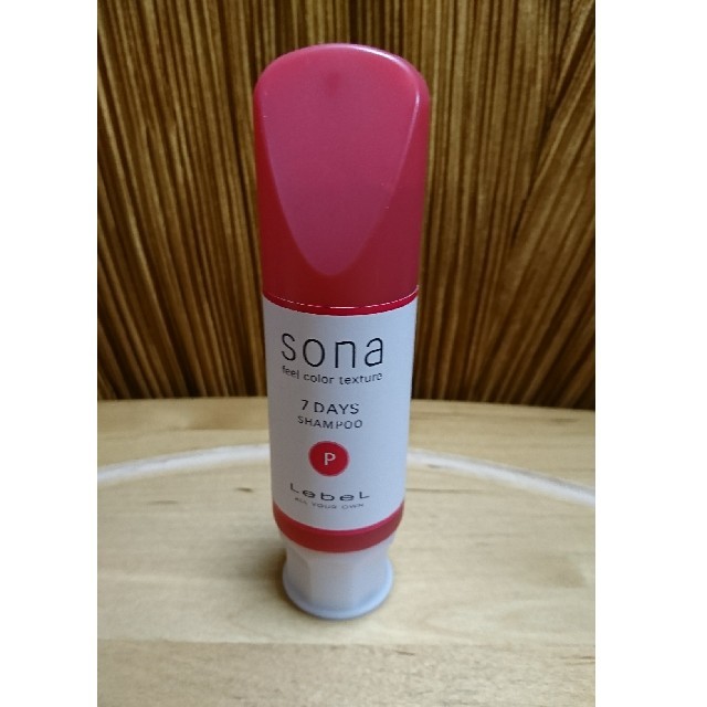 ルベル(ルベル)の未使用 sona 7DAYS シャンプー P 赤系ヘアカラー 80ml コスメ/美容のヘアケア/スタイリング(シャンプー)の商品写真