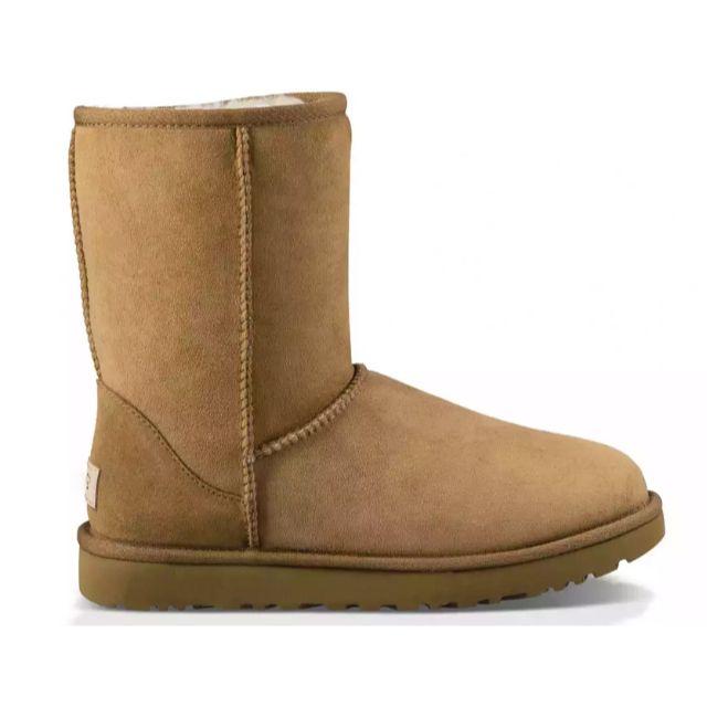千葉激安 UGG アグ クラシック ショート 2 チェスナット レディース