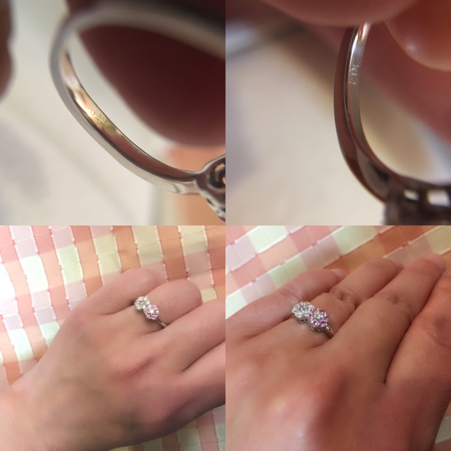 ピッコロリン様専用🌸ダイヤモンド ピンクサファイア リング✨ レディースのアクセサリー(リング(指輪))の商品写真