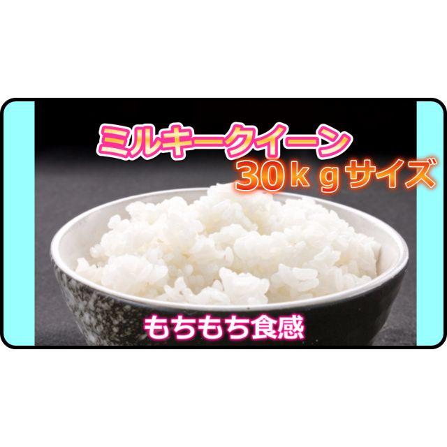 新米２９年ミルキークイーンもちっとした食感が人気のお米白米27ｋｇ 食品/飲料/酒の食品(米/穀物)の商品写真