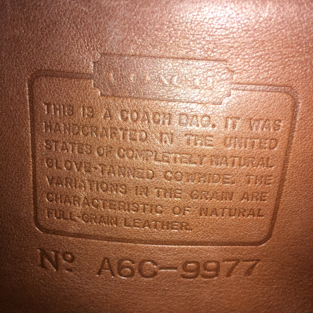 COACH(コーチ)のcoach ヴィンテージ オールドコーチ レディースのバッグ(ショルダーバッグ)の商品写真