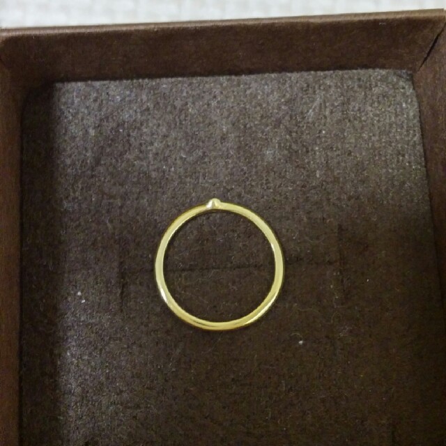 オレフィーチェ　ジェマリング　ピンキー　K18 レディースのアクセサリー(リング(指輪))の商品写真