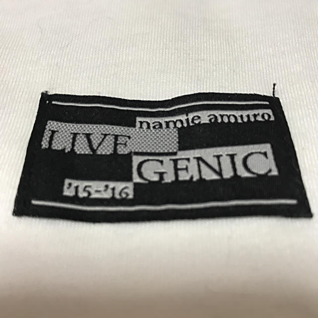 安室奈美恵 ♡ GENIC ツアー Tシャツ