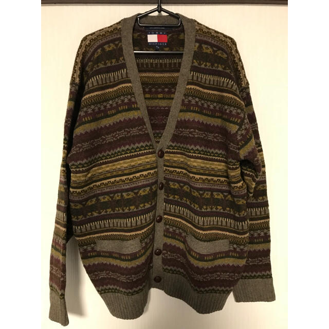 TOMMY HILFIGER(トミーヒルフィガー)の期間限定お値下げ中！美品Tommyカーディガン メンズのトップス(カーディガン)の商品写真