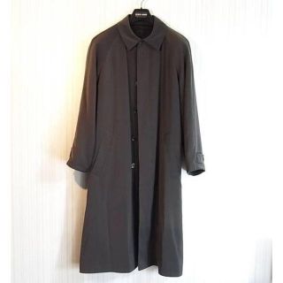 アルマーニ コレツィオーニ(ARMANI COLLEZIONI)のsize48☆良品訳有り☆アルマーニCollezioni 内綿入りロングコート(ステンカラーコート)