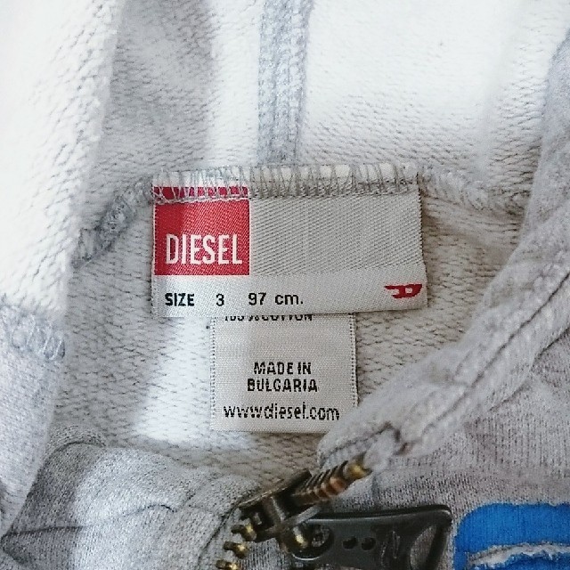 DIESEL(ディーゼル)のDIESEL KIDSパーカー キッズ/ベビー/マタニティのキッズ服男の子用(90cm~)(ジャケット/上着)の商品写真