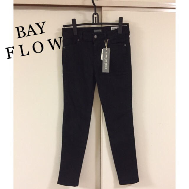 BAYFLOW(ベイフロー)の今季購入🔸ベイフロー   ストレッチ スキニーデニム ブラック レディースのパンツ(デニム/ジーンズ)の商品写真