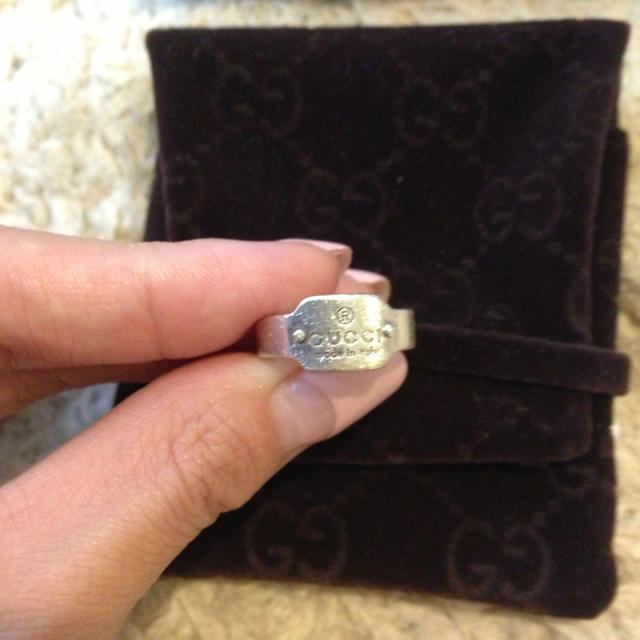 GUCCI - GUCCI♡ピンキーリング♡の通販 by みぃ's shop｜グッチ