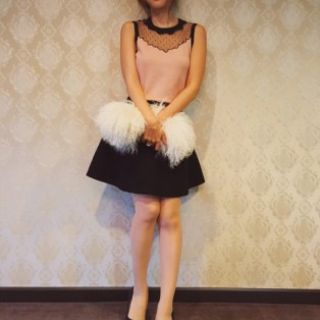 レッドヴァレンティノ(RED VALENTINO)のまきち様専用☆人気 レッドヴァレンティノ  ニットワンピース(ひざ丈ワンピース)