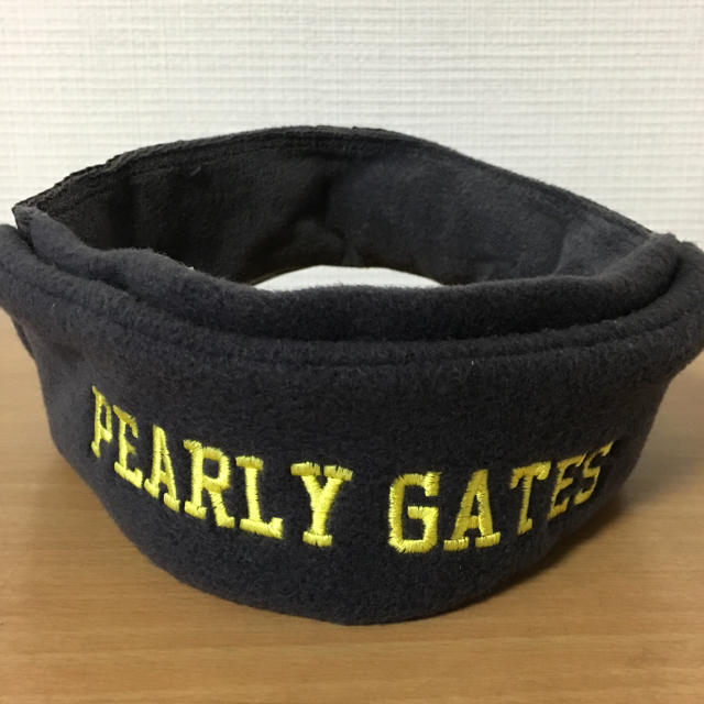 PEARLY GATES(パーリーゲイツ)の✨合織×フリースバイザー パーリーゲイツ✨✳︎美品✳︎ スポーツ/アウトドアのゴルフ(ウエア)の商品写真