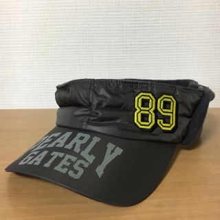 パーリーゲイツ(PEARLY GATES)の✨合織×フリースバイザー パーリーゲイツ✨✳︎美品✳︎(ウエア)