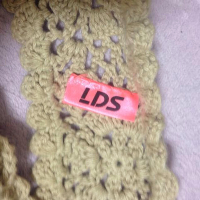 LDS(エルディーエス)の鍵編みフラワーヘアバンド/LDS レディースのヘアアクセサリー(ヘアバンド)の商品写真
