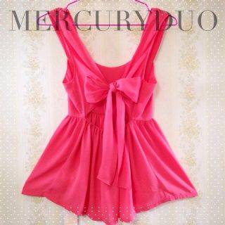 マーキュリーデュオ(MERCURYDUO)のタグ付き新品♡(シャツ/ブラウス(半袖/袖なし))