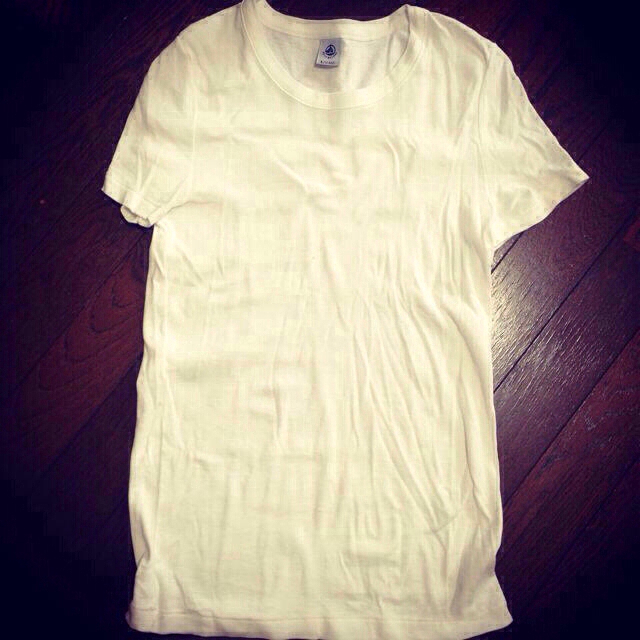 PETIT BATEAU(プチバトー)のプチバトー 白Tシャツ レディースのトップス(Tシャツ(半袖/袖なし))の商品写真