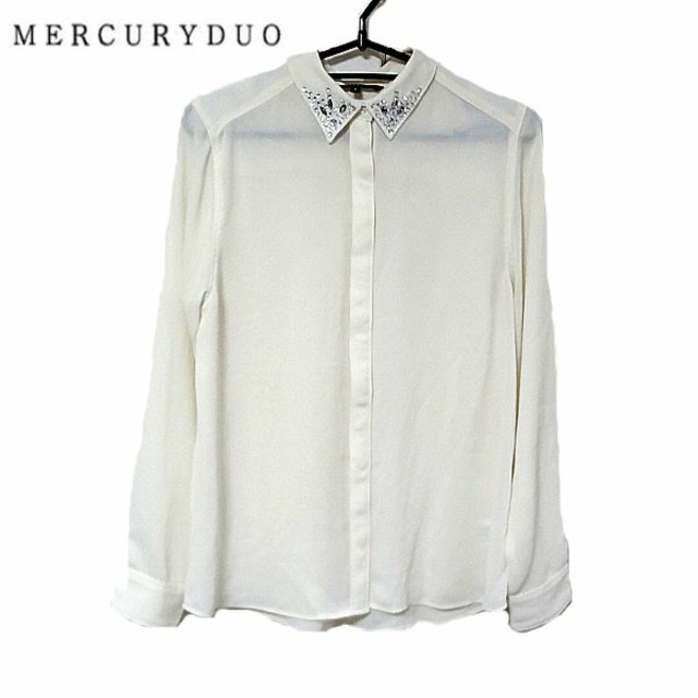 MERCURYDUO(マーキュリーデュオ)のひめ様専用♥MERCURY Bijouマーキュリービジュー シフォンブラウス レディースのトップス(シャツ/ブラウス(長袖/七分))の商品写真