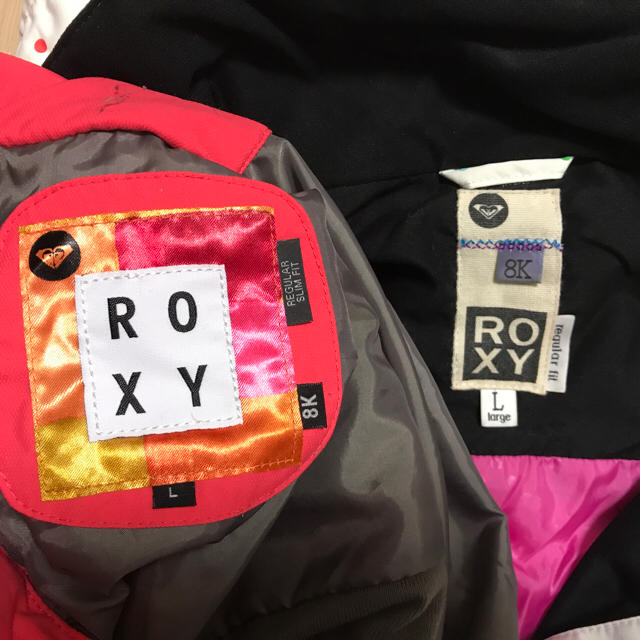 するよりお Roxy スノボウェア 上下セット Lの通販 by Room|ロキシーなら