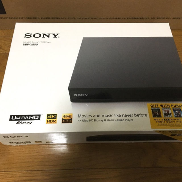 SONY UBP-X800 ブルーレイプレーヤー www.krzysztofbialy.com