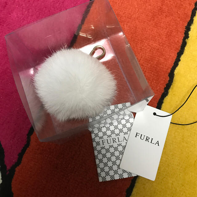 Furla(フルラ)のFURLA  ファーチャーム ハンドメイドのファッション小物(バッグチャーム)の商品写真