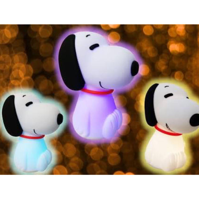 SNOOPY(スヌーピー)のスヌーピー  LEDルームライト インテリア/住まい/日用品のライト/照明/LED(フロアスタンド)の商品写真