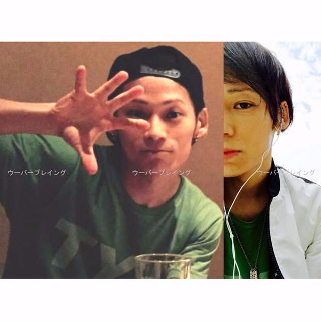 TAKUYA∞ 着用 着 Tシャツ カットソー GREEN グリーン 緑-