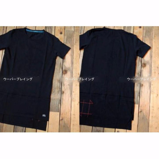 TAKUYA∞ 着用 着 Tシャツ BURNOUT 黒 L クロスドアロー