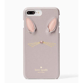 Kate spade うさぎのアップリケ IPhone 7 Plus