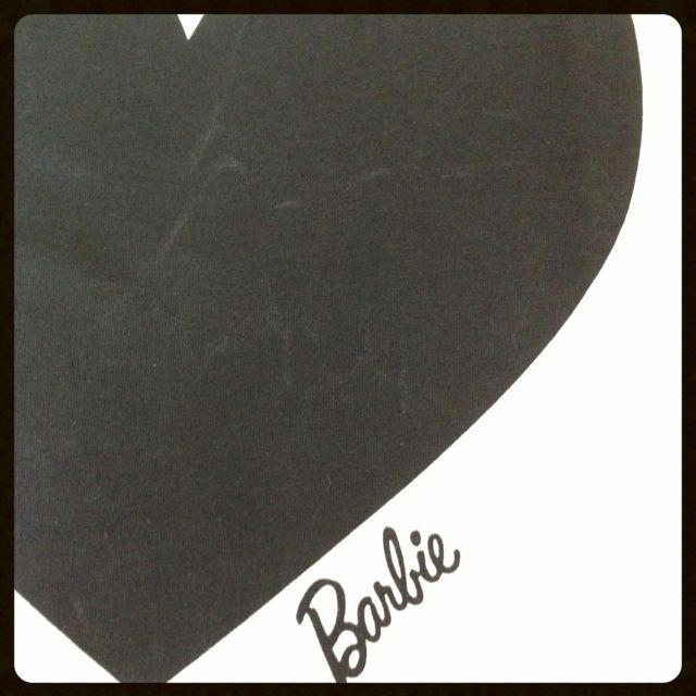 Barbie(バービー)のハートロゴT レディースのトップス(Tシャツ(半袖/袖なし))の商品写真
