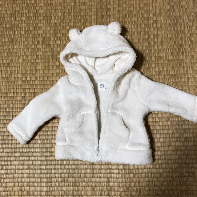 babyGAP(ベビーギャップ)のベビーGap♡くまさんパーカー  キッズ/ベビー/マタニティのベビー服(~85cm)(その他)の商品写真